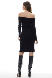Millie Midi Dress // Black ~ NO RETURNS