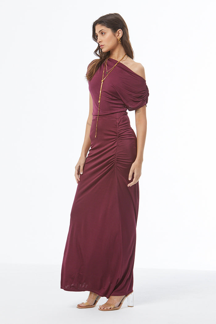 Salinas Dress // Cherry Lacquer