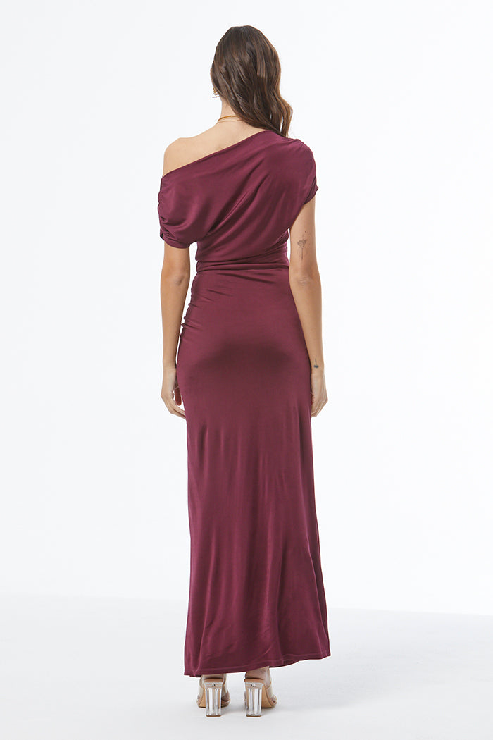 Salinas Dress // Cherry Lacquer