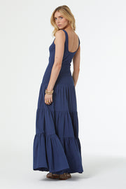 Gabbie Maxi Dress // Aviator Blue