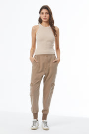 Illy Sweater Tank // Oat Milk Mineral Wash