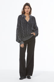 Auckland Sweater // Black Mineral Wash
