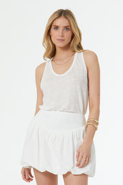 Marissa Bubble Skirt // Bone