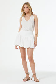 Marissa Bubble Skirt // Bone