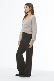 Stephen V-Neck Sweater // Harbor Grey Mineral Wash