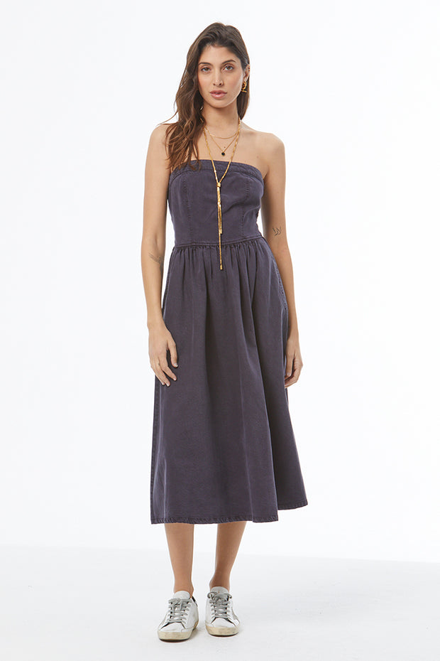 Donna Day Dress // Deep Dusk Pigment