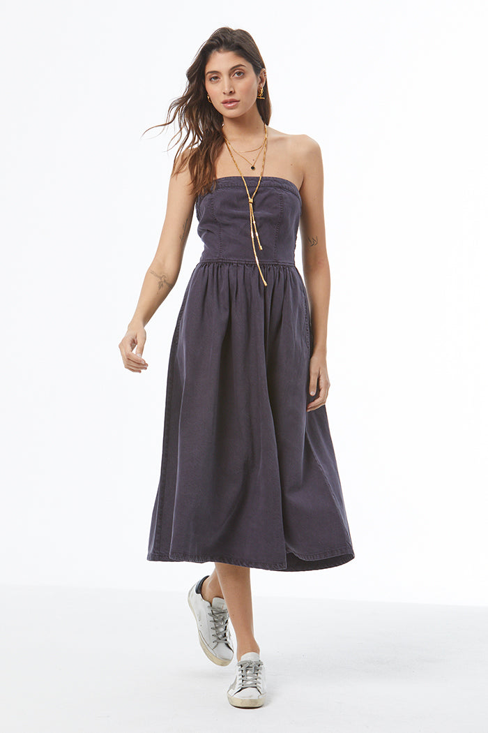 Donna Day Dress // Deep Dusk Pigment