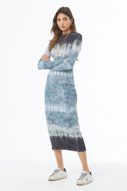 Dax Midi Dress // Blue Tide Terra Wash