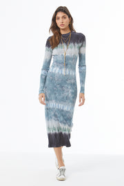 Dax Midi Dress // Blue Tide Terra Wash