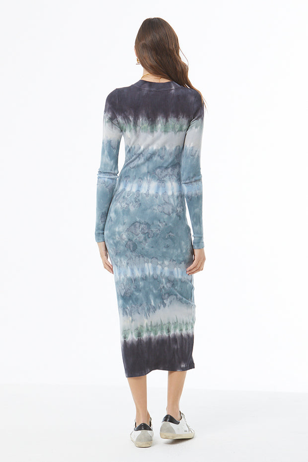 Dax Midi Dress // Blue Tide Terra Wash