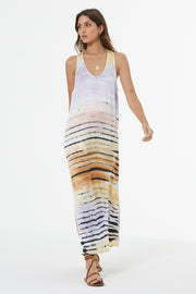 Copal Tank Dress // Dusty Iris Calico Wash