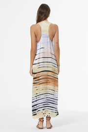 Copal Tank Dress // Dusty Iris Calico Wash