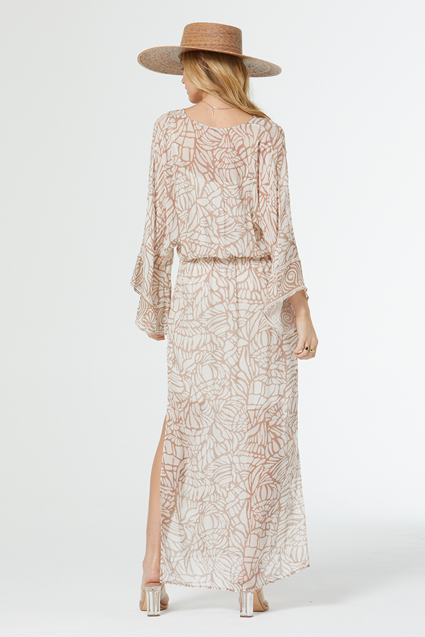 Olina Dress // Dune Shell Print
