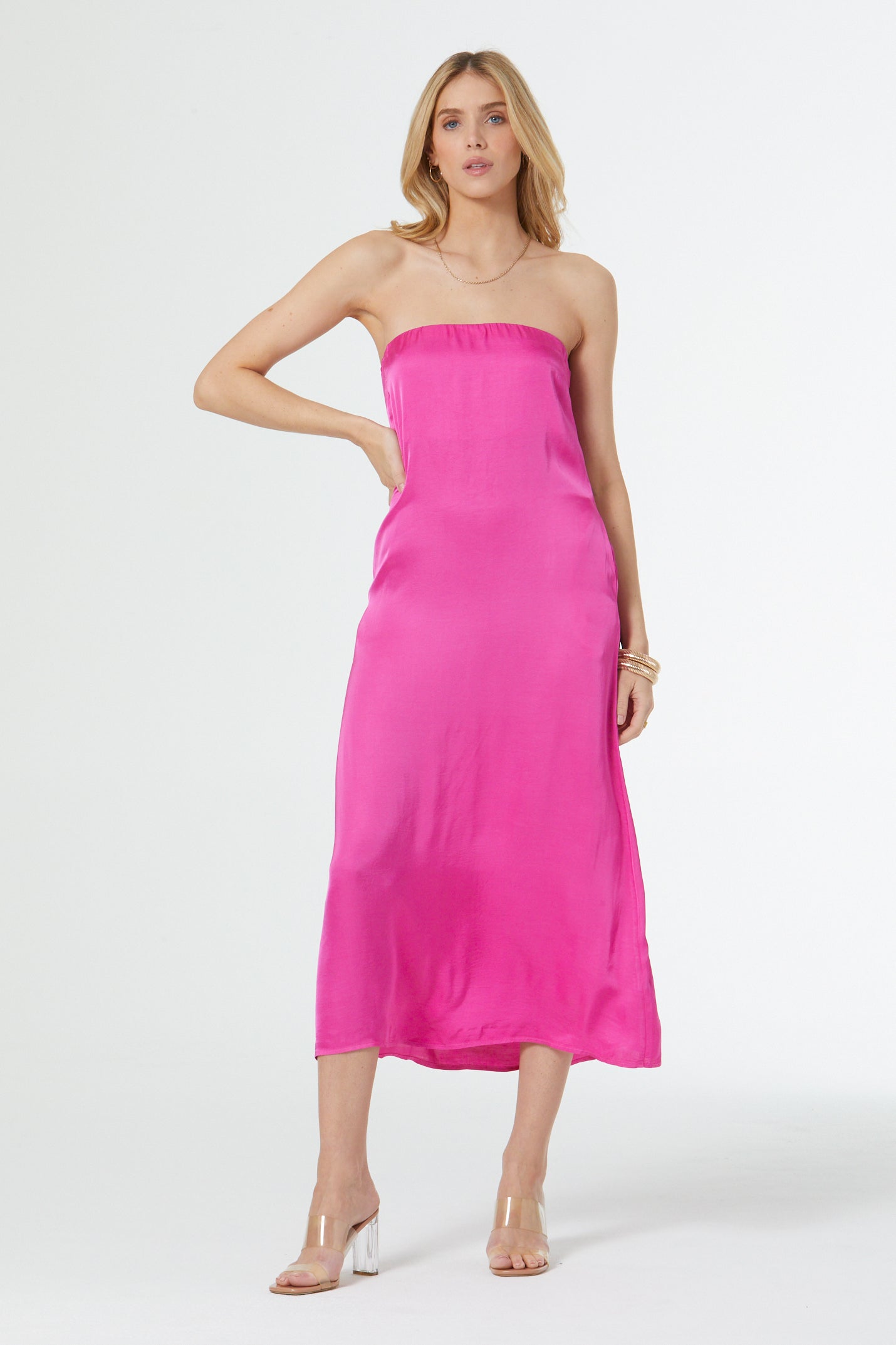 Reign Dress // Raspberry