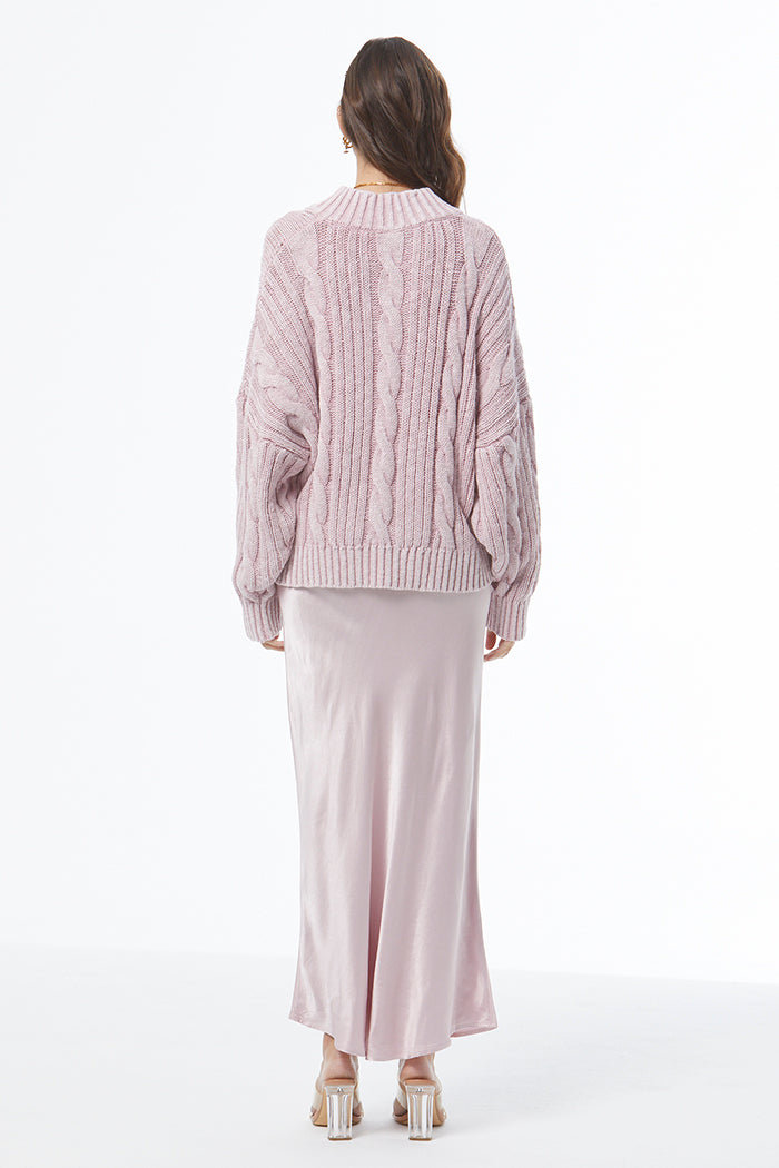 Auckland Sweater // Antique Violet Mineral Wash