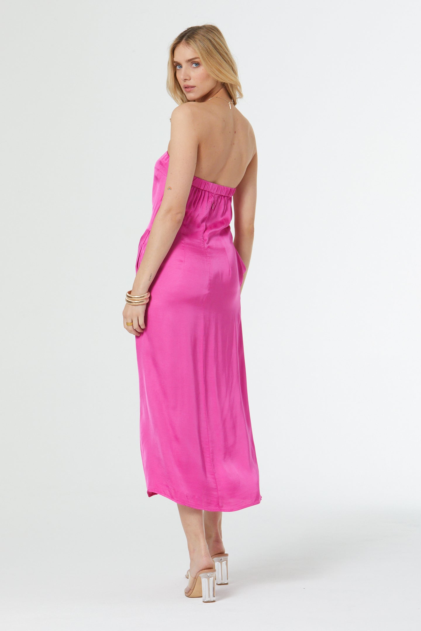 Reign Dress // Raspberry