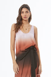 Nari Tank // Antique Violet Ombre