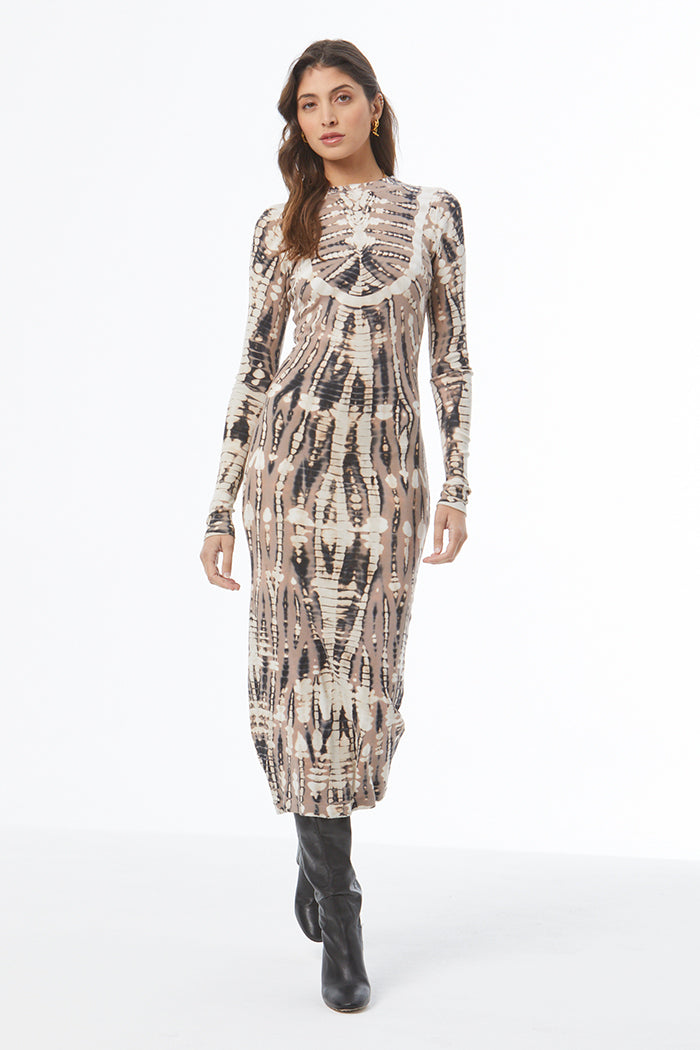 Dax Midi Dress // Shiitake Nexus Wash