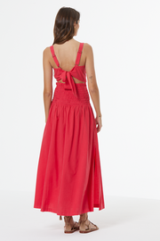 Leela Dress // Red Fuchsia
