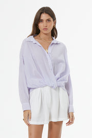 Tourist Voile Top // Dusty Iris