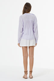 Tourist Voile Top // Dusty Iris