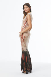 Mackenzie Muscle Tee Dress // Nut Bamboo Ombre