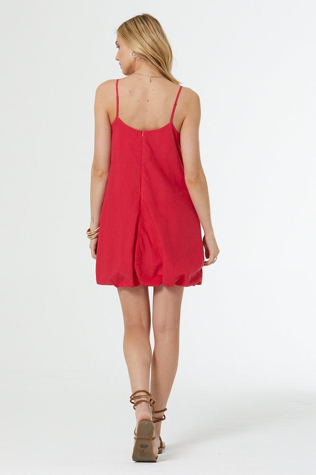 Bulle Dress // Red Fuchsia