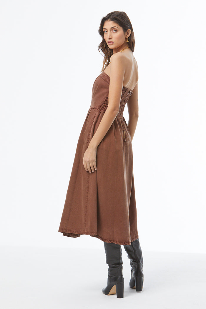 Donna Day Dress // Sepia Pigment