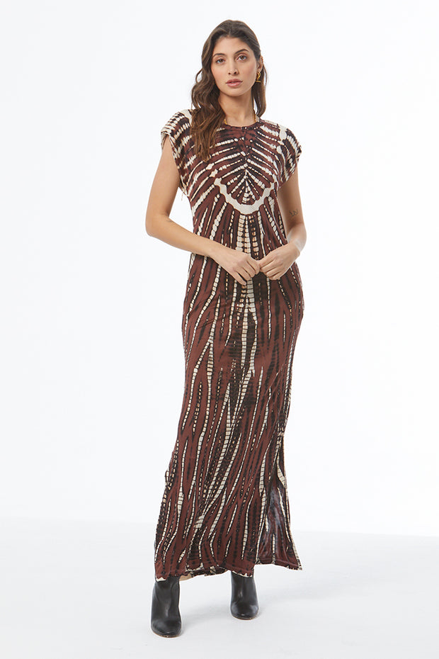 Mackenzie Muscle Tee Dress // Sepia Nexus Wash