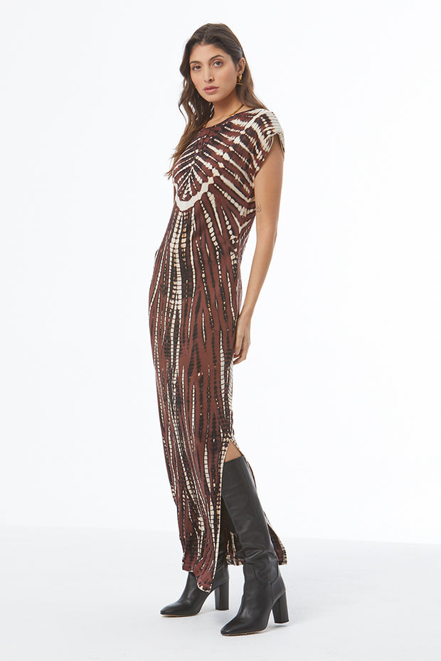 Mackenzie Muscle Tee Dress // Sepia Nexus Wash