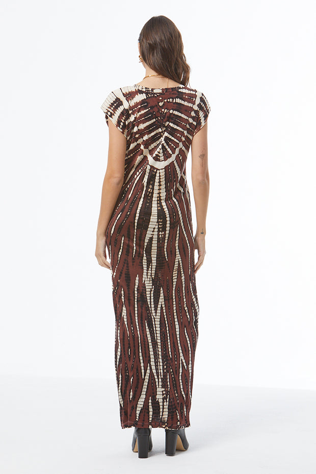 Mackenzie Muscle Tee Dress // Sepia Nexus Wash