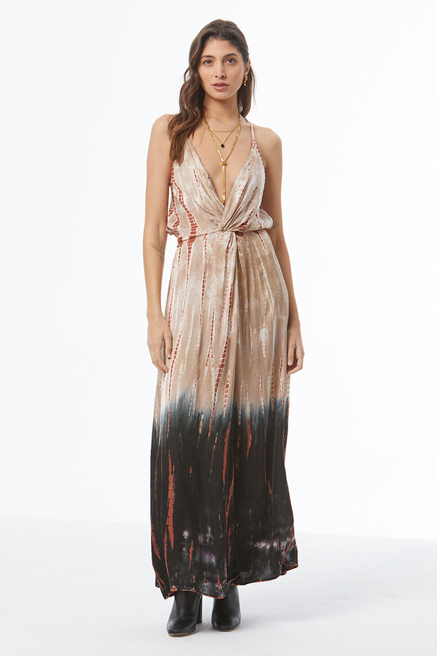 Shayna Maxi Dress // Nut Bamboo Ombre