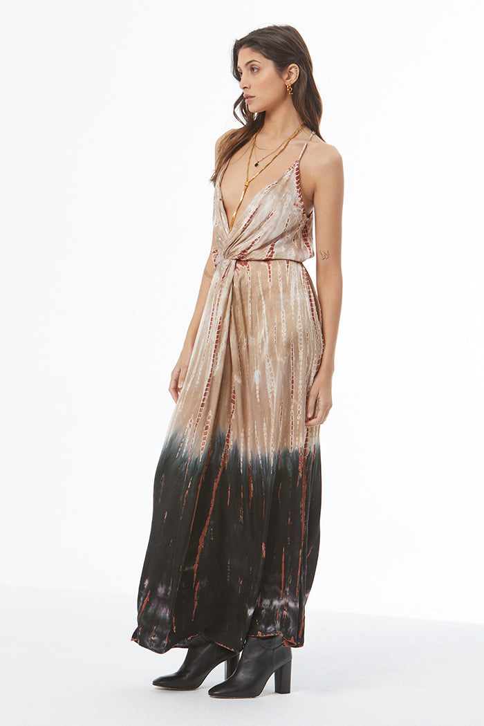 Shayna Maxi Dress // Nut Bamboo Ombre