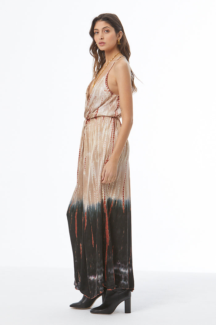 Shayna Maxi Dress // Nut Bamboo Ombre