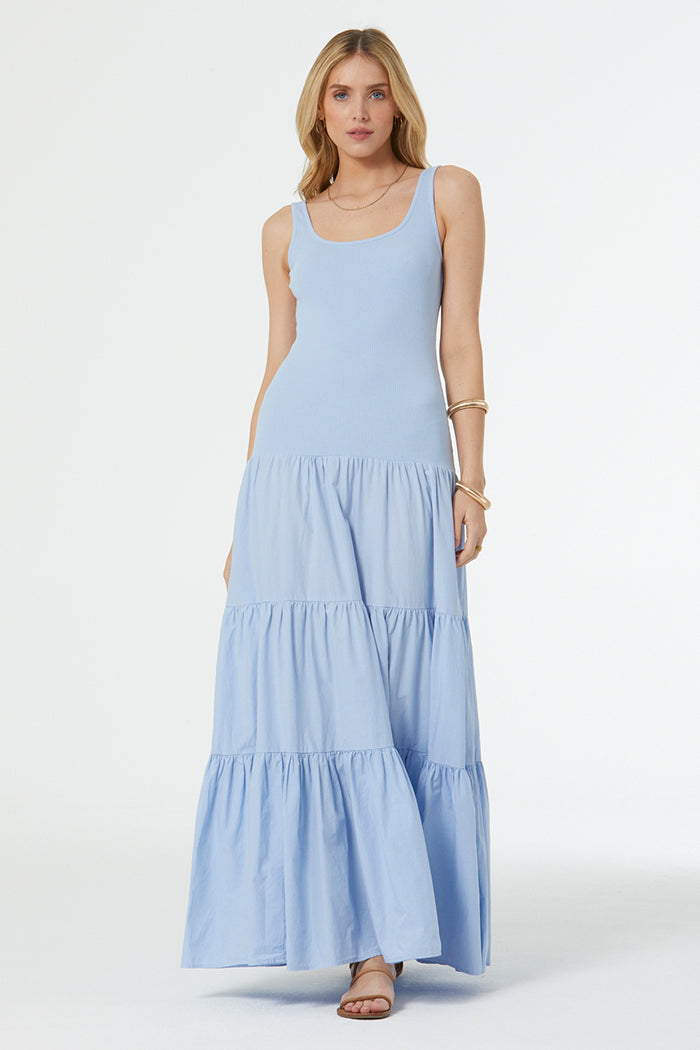 Gabbie Maxi Dress // Cornflower – Young Fabulous & Broke