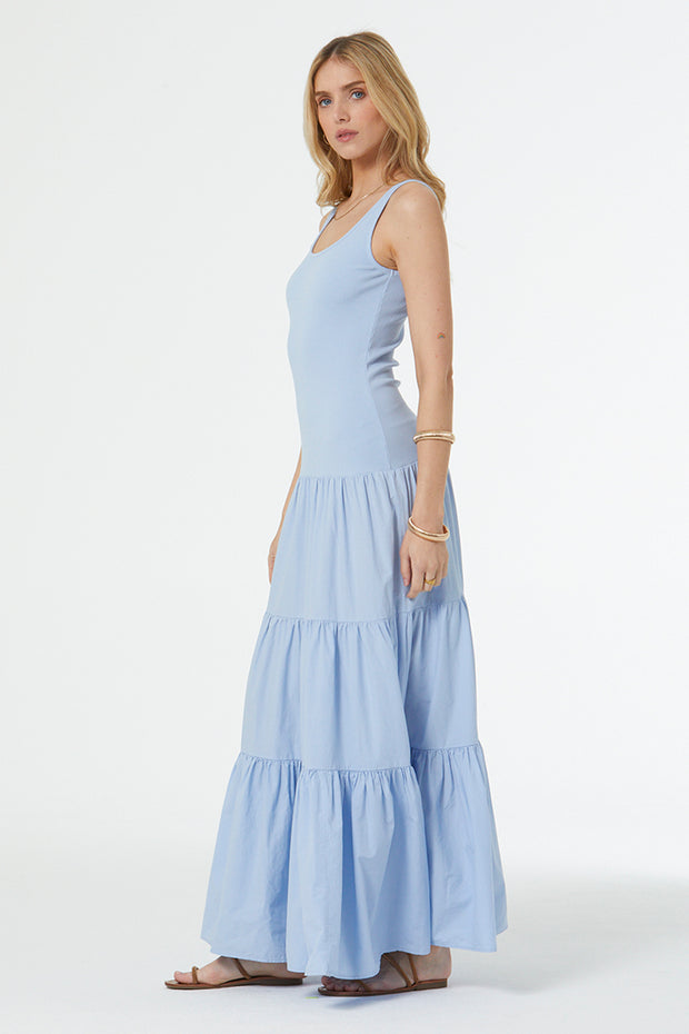 Gabbie Maxi Dress // Cornflower