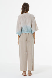 Barret Linen Barrel Pant // Sandstone Pigment