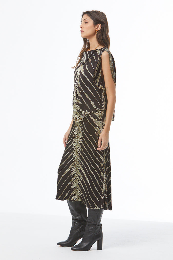 Rumi Top // Black Savannah Wash