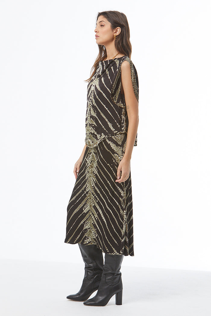 Felicity Skirt // Sandstone Savannah Wash