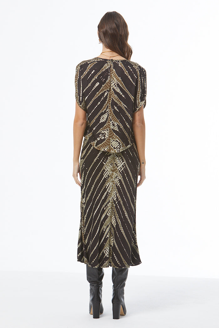 Felicity Skirt // Black Savannah Wash