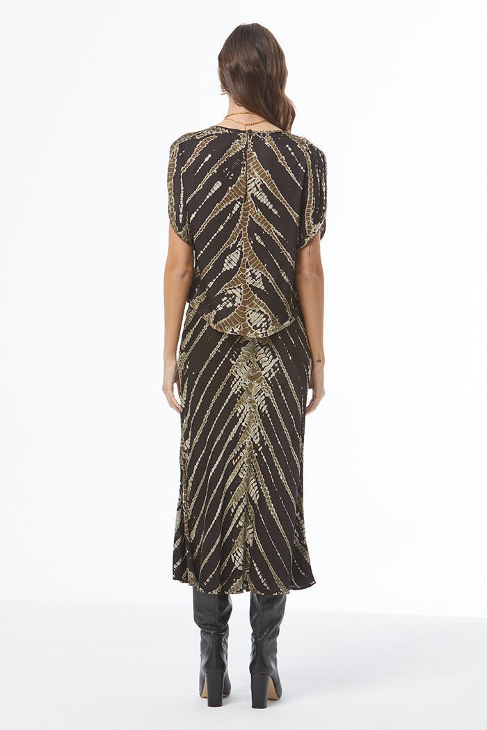 Rumi Top // Black Savannah Wash