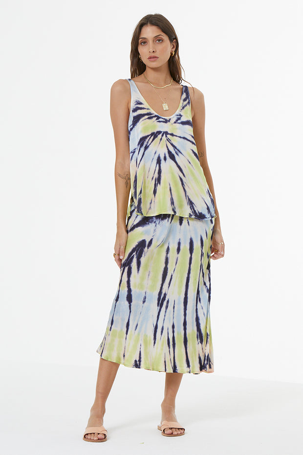 Felicity Skirt // Cornflower Octopi Wash