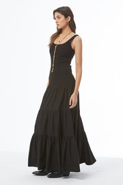 Gabbie Maxi Dress // Black