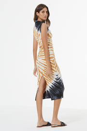 Jodie Dress // Sunbaked Spiral Wash