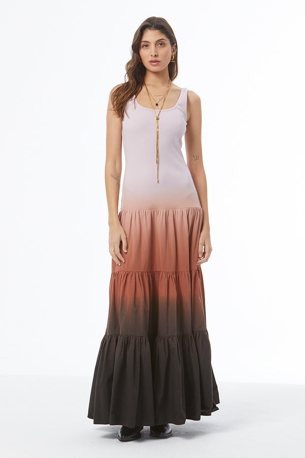 Gabbie Maxi Dress // Antique Violet Ombre