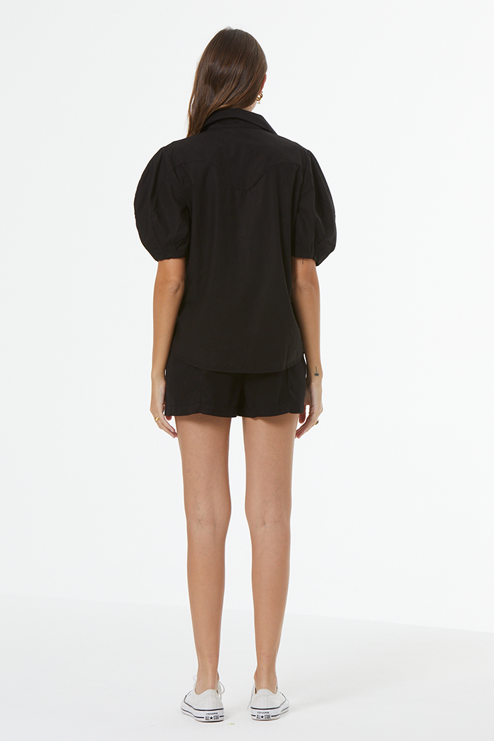Trouser Short // Black Pigment