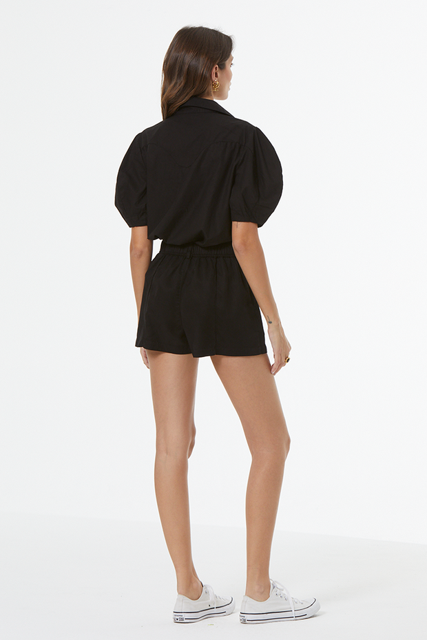 Trouser Short // Black Pigment