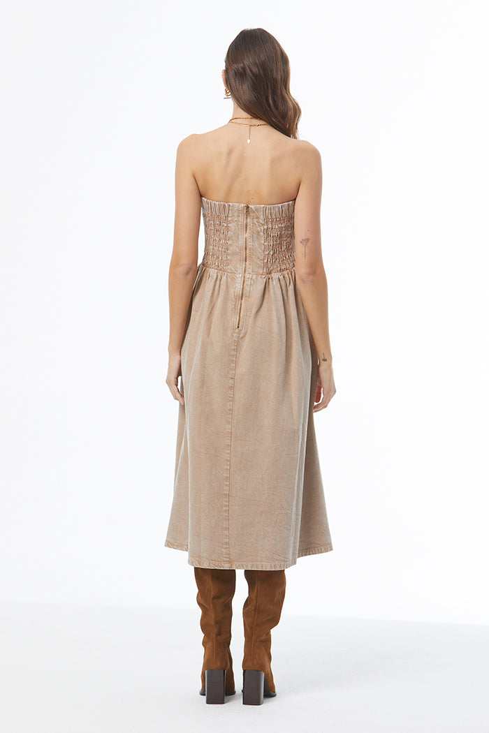 Donna Day Dress // Shiitake Mineral Wash