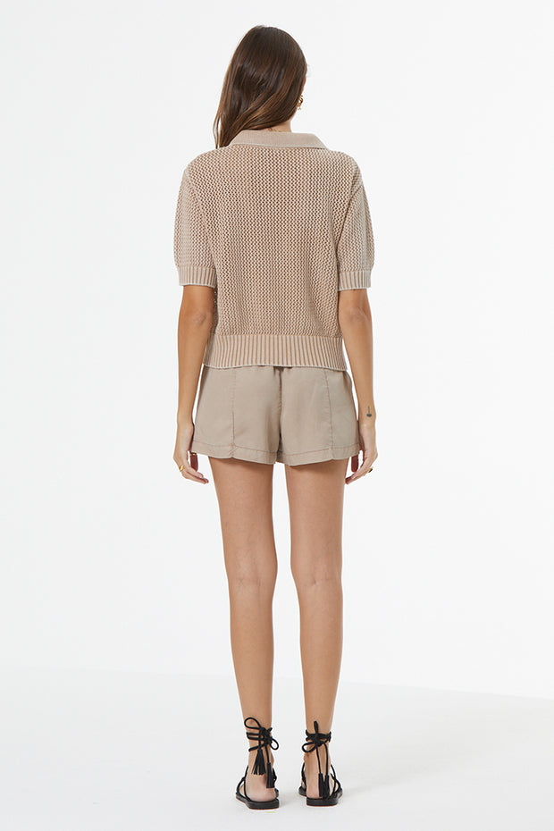 Trouser Short // Sandstone Pigment