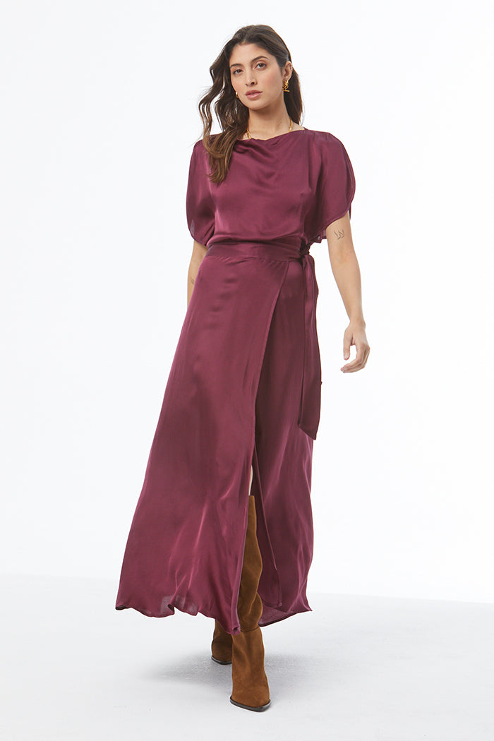 Rumi Top // Cherry Lacquer